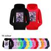 5623 Kids Girls Lily Lovebraids Anime Causl Pocket Long Sleeves Hoodies