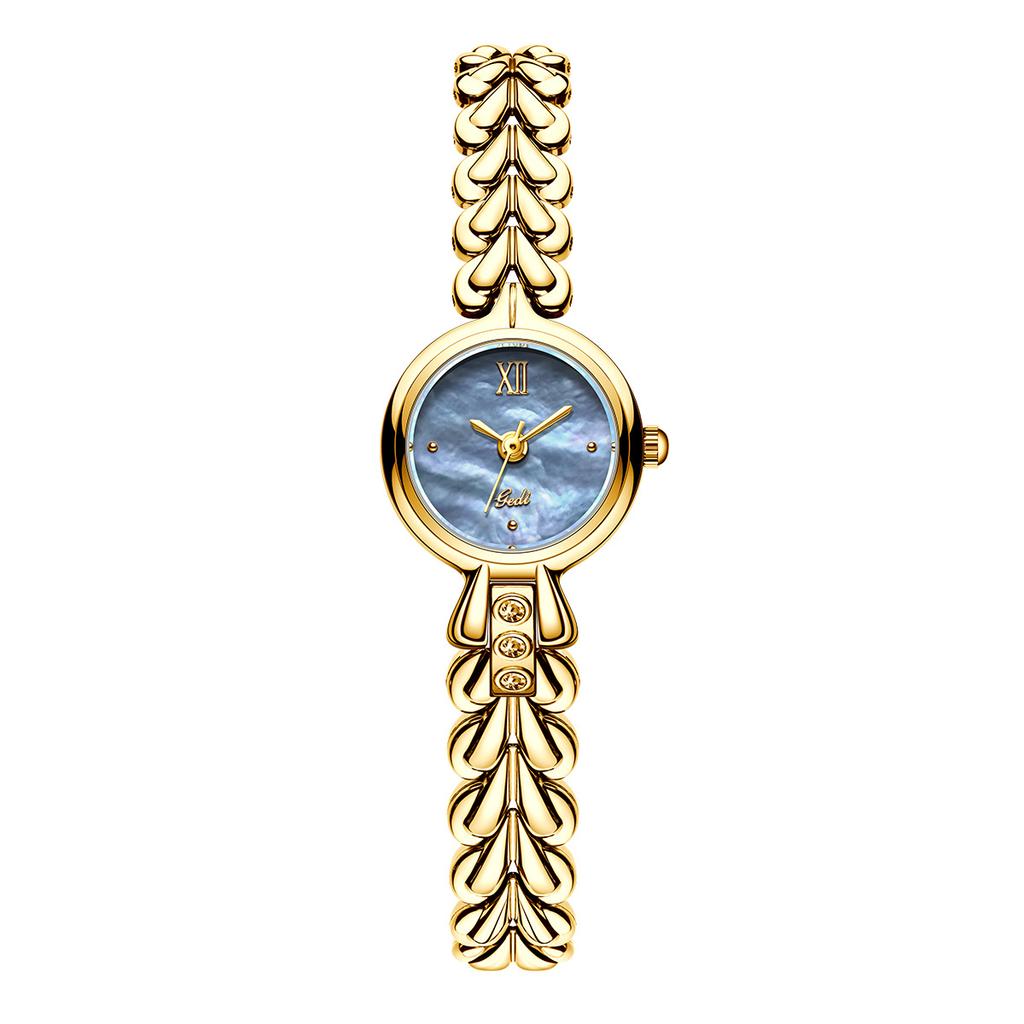 Round Small Dial Student Chain Simple Temperament Medieval Watch, Fashionable And Exquisite High-End Quartz Watch