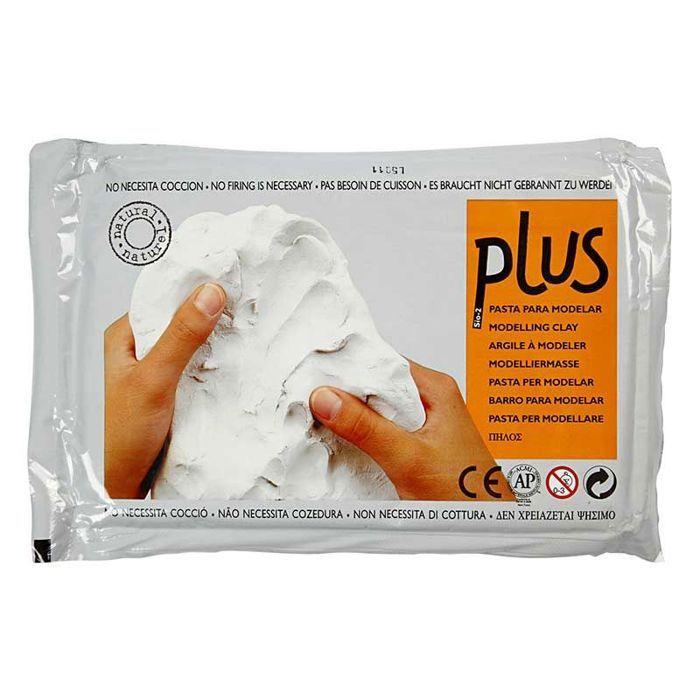 Air-drying Modeling Clay - White - Creative Toy - Mixed - 3 Years and Up - Ref 789010