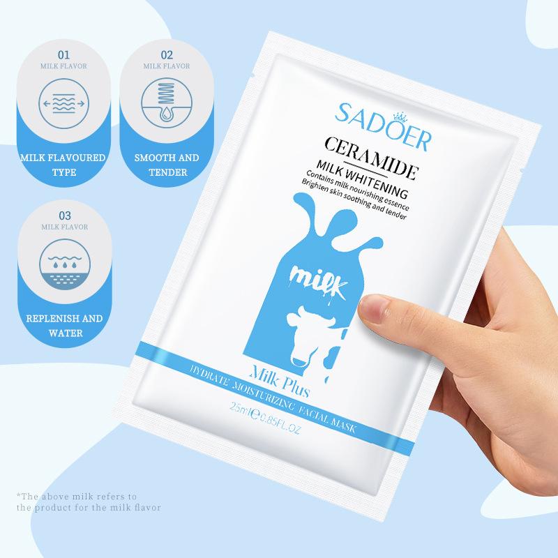 Milk Mask, Hydrating and Moisturizing Double Moisturizing Mask Patch