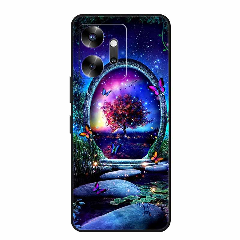For Infinix Zero 20 4G X6821 Cases Painted Soft Silicone Cover for Infinix Zero 20 2022 Phone Case Bumper Funda Cute Case Zero20