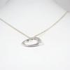 [Pre-owned] TIFFANY 925 Open Heart Pendant/Necklace/j64-6