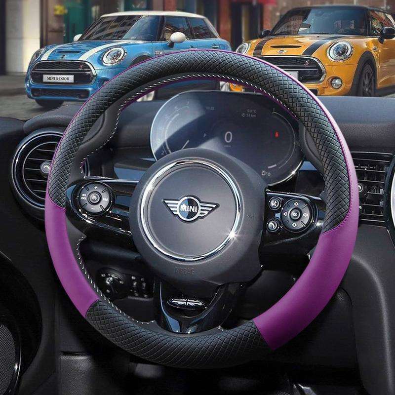 Accessories Suitable for BMW Mini Cooper Steering Wheel Cover Countrymen One Fun Non-slip Grips