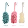 1Pc Long Handle Hanging Soft Mesh Back Body Bath Shower Scrubber Brush Sponge For Bathroom Shower Brush