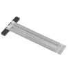 Stainless Steel Carpenter T Ruler Measuring Length 200mm Measuring Gauge  Industrial Layouts
