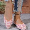 2024 Hot Sale Ladies Shoes Shallow Women's Flats Fashion Color Matching Daily Flats Women New Plus Size Flat Low Heels Zapatos