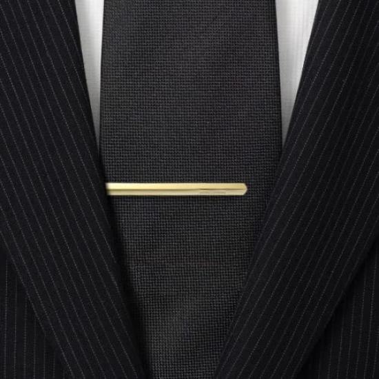 Mila Schon Mila Schon Gold Versatile Tie Pin Tie Bar Mst5397