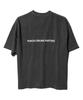 PUNCH DRUNK PARTIES Circle Logo Garment Dyed Tee (Charcoal)