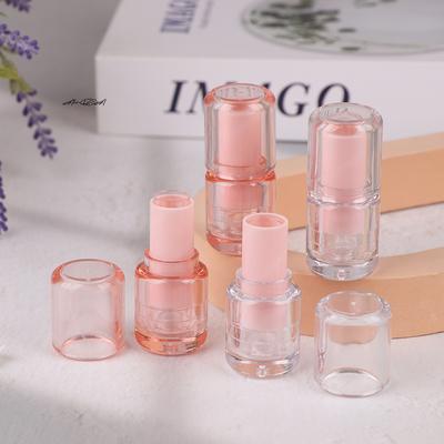 3.5ml Circular Semi-Transparent Empty Lip Balm Tubes Lipstick Storage Container Lip Gloss Travel Makeup Packaging Bottle