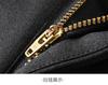 Non-ironing and wrinkle-resistant four-sided elastic thick casual pants