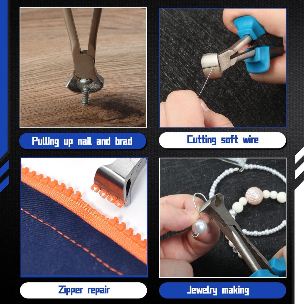 SPEEDWOX 140mm End Micro and Wire Long Reach Mini Cutting Tool with Vertical Blades for Precision Cutting In Ideal for Car Professional and A