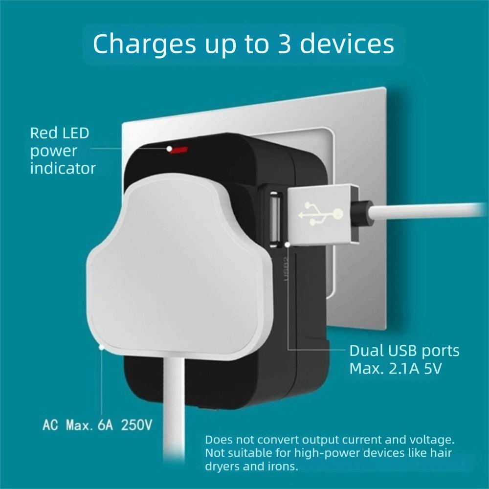 Locking Design Universal Travel Adapter Safety Shutter Travel Charger International Travel