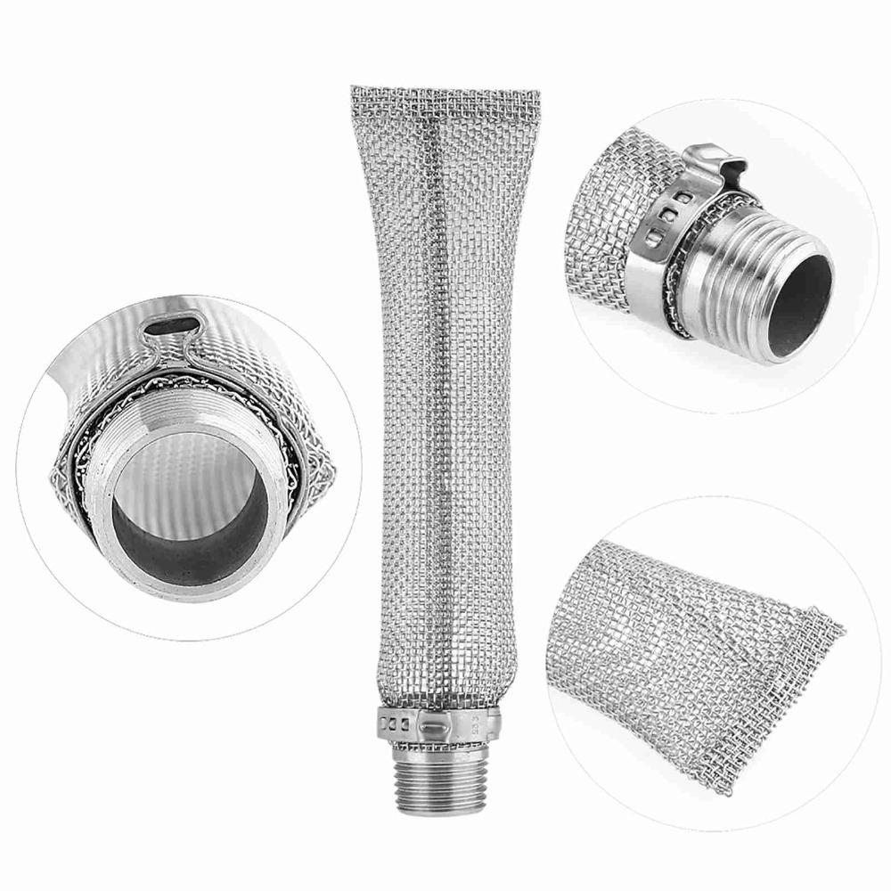 Mesh Filter Beer Brew Filter 1/2in NPT Home Brewing Filter Durable Brewing Strainer Tool  Home