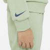 Nike Cozy Letter Round Neck Top And Cuffed Long Pants Casual Sports Set Kids sets Honeydew FZ9923-343