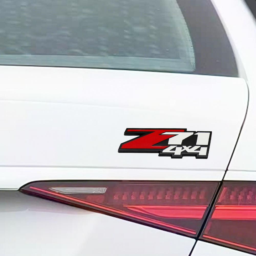 3D Metal Car Front Grille Emblem Badge Car Body Fender Rear Trunk Upgrade Version Modification Accessories Sticker Decal