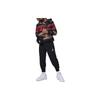 (GS) Air MJ Holiday Fleece Crew Set 'Multicolor Black' Kids' FV6162-010