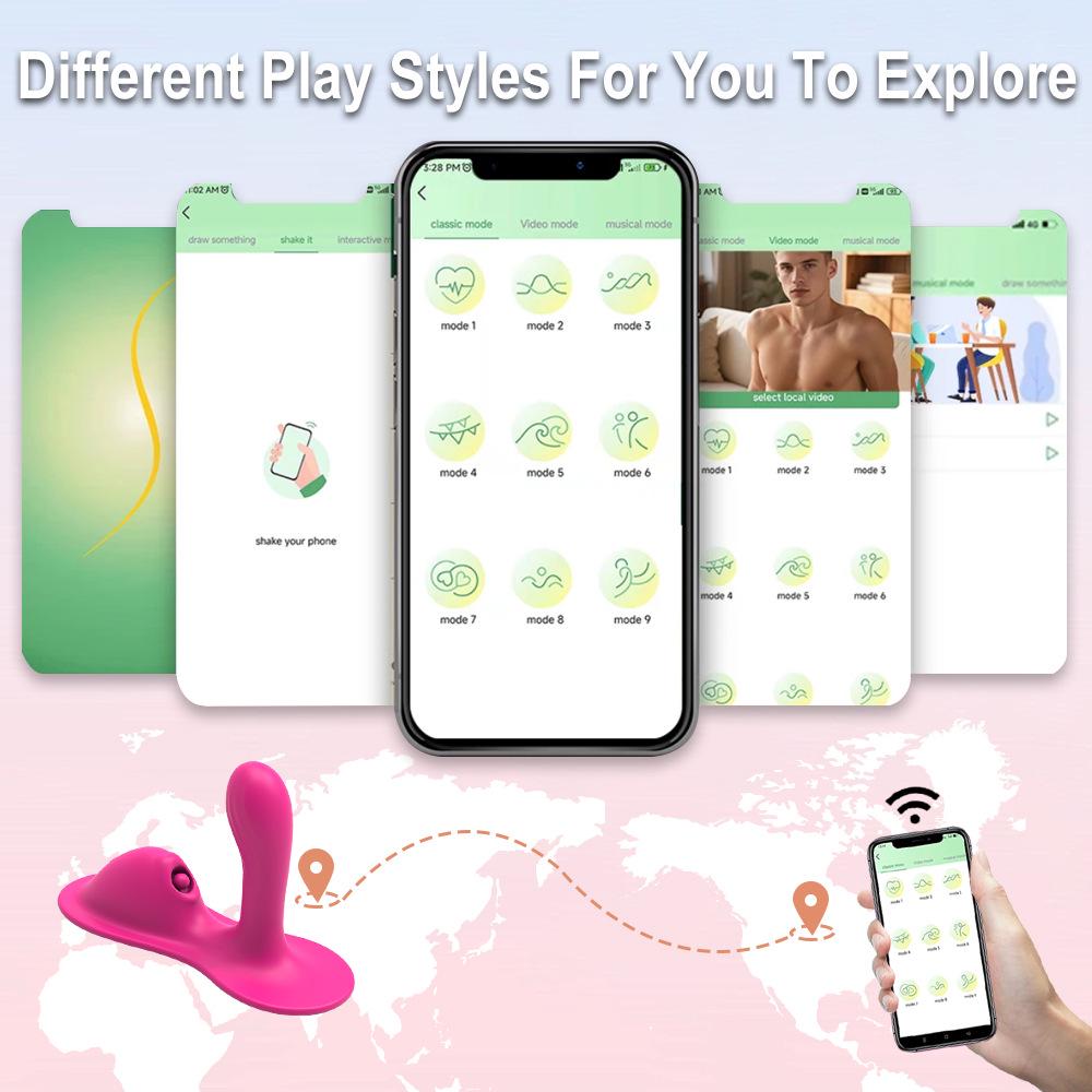 Remote-Control Vibrating Seat Cushion for Female Pleasure
