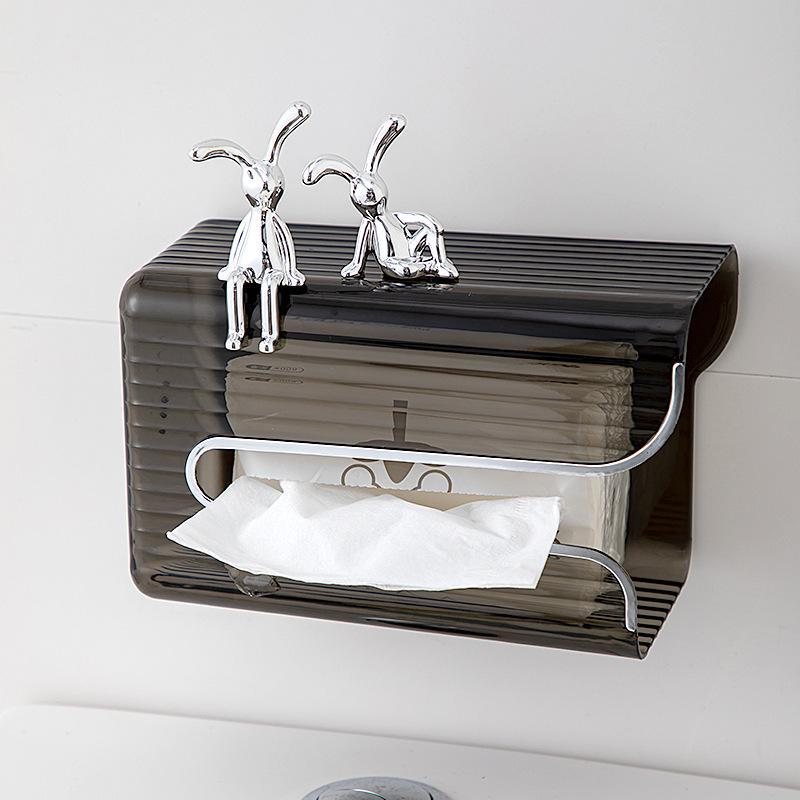 3D Electroplated Long-Eared Rabbit Ornament - Cute Cross-Border Light Luxury Decor