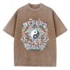 Big Dreamer Mushroom Flower Butterfly Women T Shirt Street Sport Tshirt Soft Breathable Short Sleeve Oversized T-Shirt