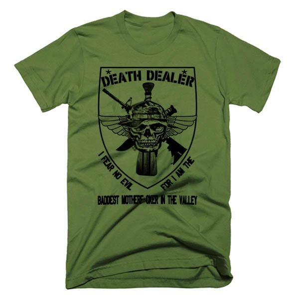 

Military Army Navy Machine Gunner Sniper Paratrooper Combat Arms Unisex T-Shirt XXXXL