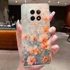 Phone Case For Realme 12 5G 12X 5G 13 5G C65 Protective Cases Realme Narzo N65 70X Capa Flower Butterfly Soft Silicone TPU Cover