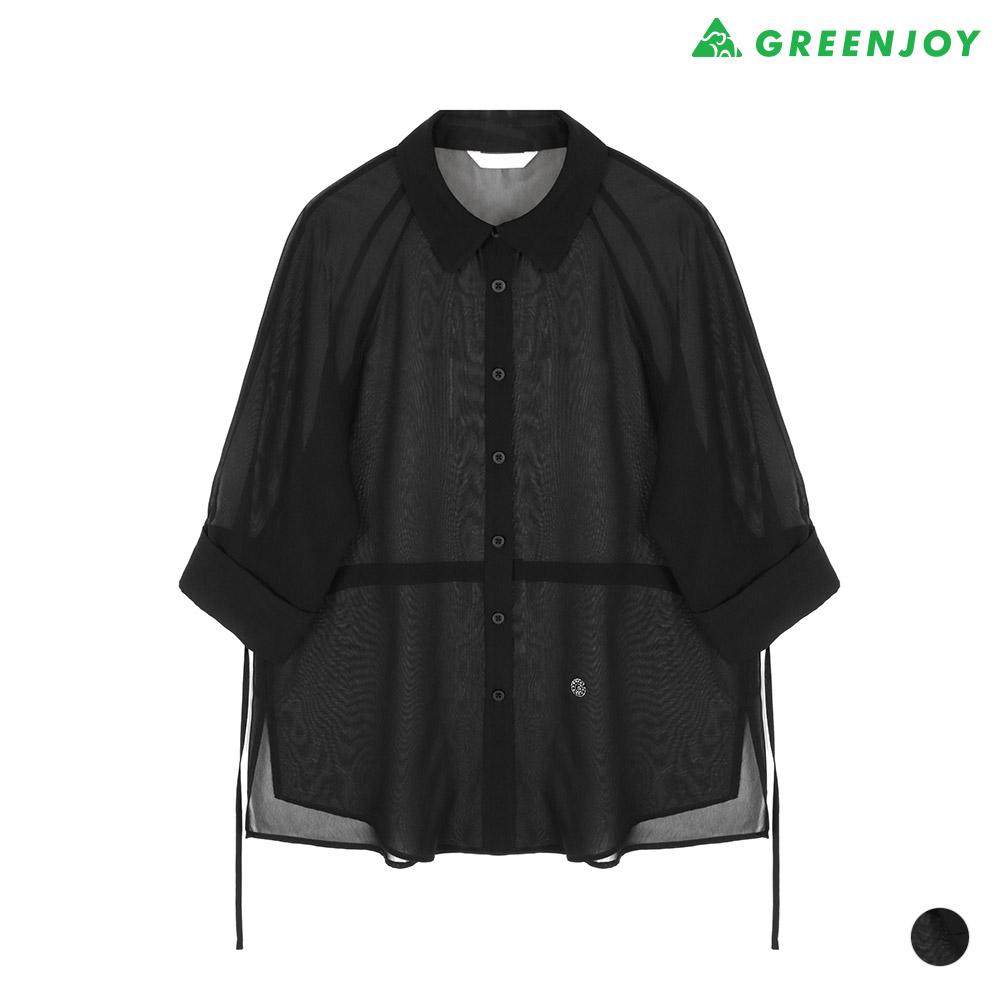 GREENJOY Women'S Chiffon Solid Shirt