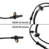 Ac29-Front Rear Left Right 4PCS ABS Wheel Speed Sensor Set For Chery J69 Tiggo 3X J69-3630020 J69-3630010 J69-3630040 J69-363003