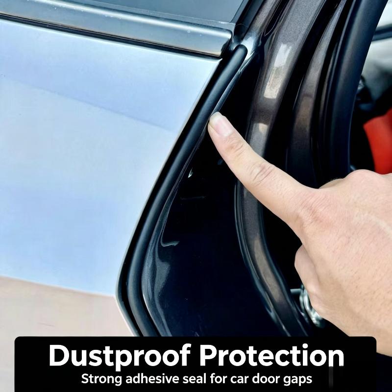 Car Door Rubber Seal Strip Universal Car Door Weatherstrip For C Pillar Protection Sealant Strip For Car Accessories
