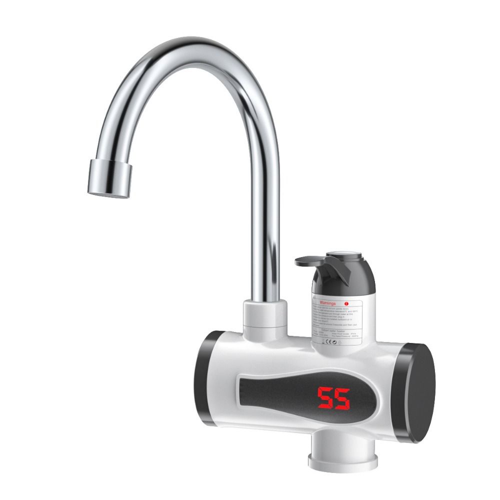 on-Demand Hot Water Instant Hot Faucet 3-Second Rapid Heating Kitchen Faucet Heater  Bathroom