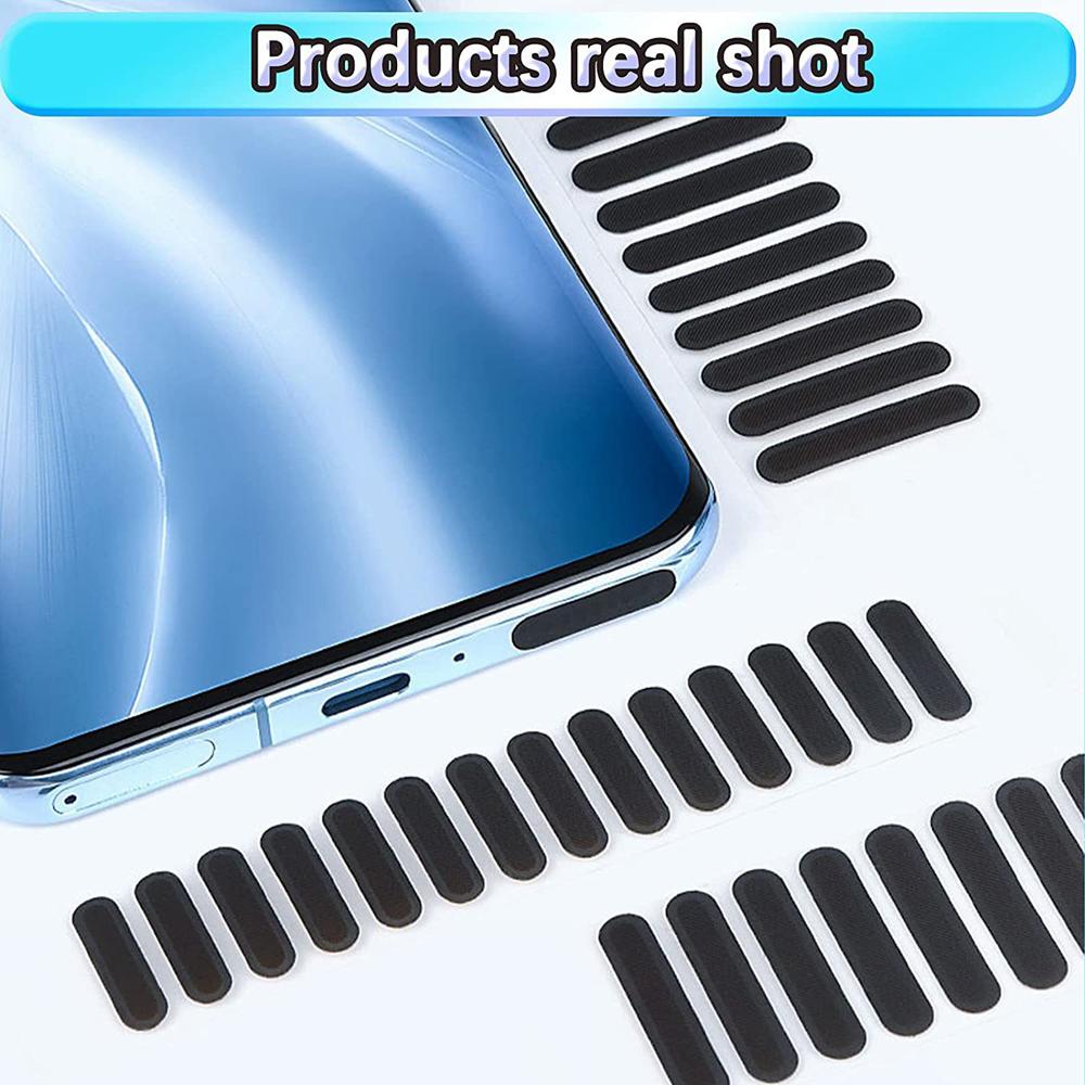 1-50pc niversal Mobile Phone Speaker Dust Mesh Sticker Type C Dust Plug for Samsung Xiaomi Redmi Huawei Net Speaker Cleaning Kit2