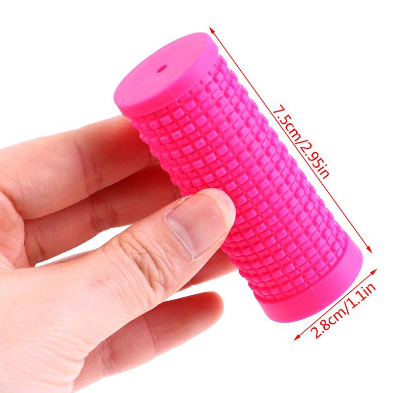 2 Stück Fahrrad Gummi Aufschiebbare Kurze Lenkergriffe Rutschfest Lenker Fahrradteile