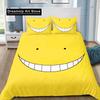 New 3d Printed Anime Assassination Classroom Duvet Cover Pillowcase Bedding Set Adult Boy Girl Bedroom Decoration Children Gifts