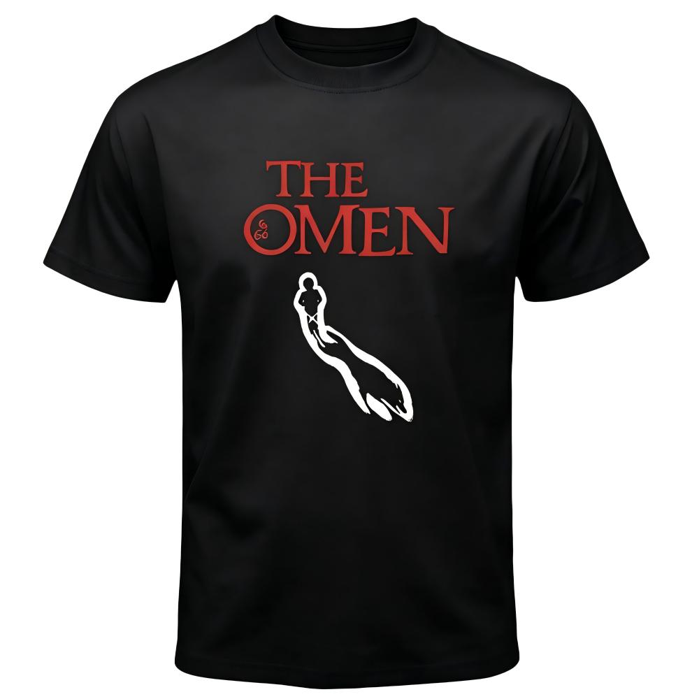 The Omen 666 Horror Movie Black T-Shirt