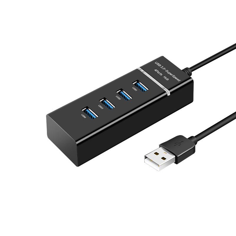 4-Port USB 3.0 HUB with LED Strip and Card Reader - Extreme Speed Version