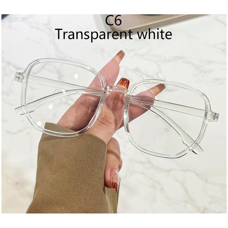 

Anti Blue Light Glasses for Men Women Computer Goggles Anti UV Radiation Blocking Flat Mirror Eyewear Anti Blue Rays