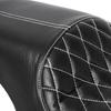 Motorcycle Leather Two Up Driver Front Rear Passenger Seat For Harley Sportster XL Iron 883 1200 48 Forty-eight 2004-2016