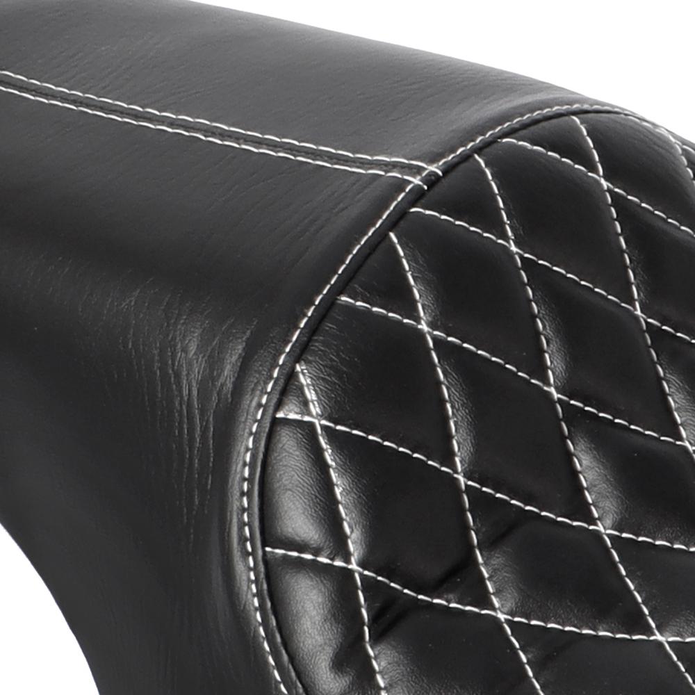 Motorcycle Leather Two Up Driver Front Rear Passenger Seat For Harley Sportster XL Iron 883 1200 48 Forty-eight 2004-2016