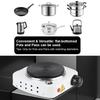 500W 220V Multifunctional Kitchen Appliance EU Plug Hot Cooker Plate Universal Milk Water Coffee Heating Furnace Mini Electric Heater Stove