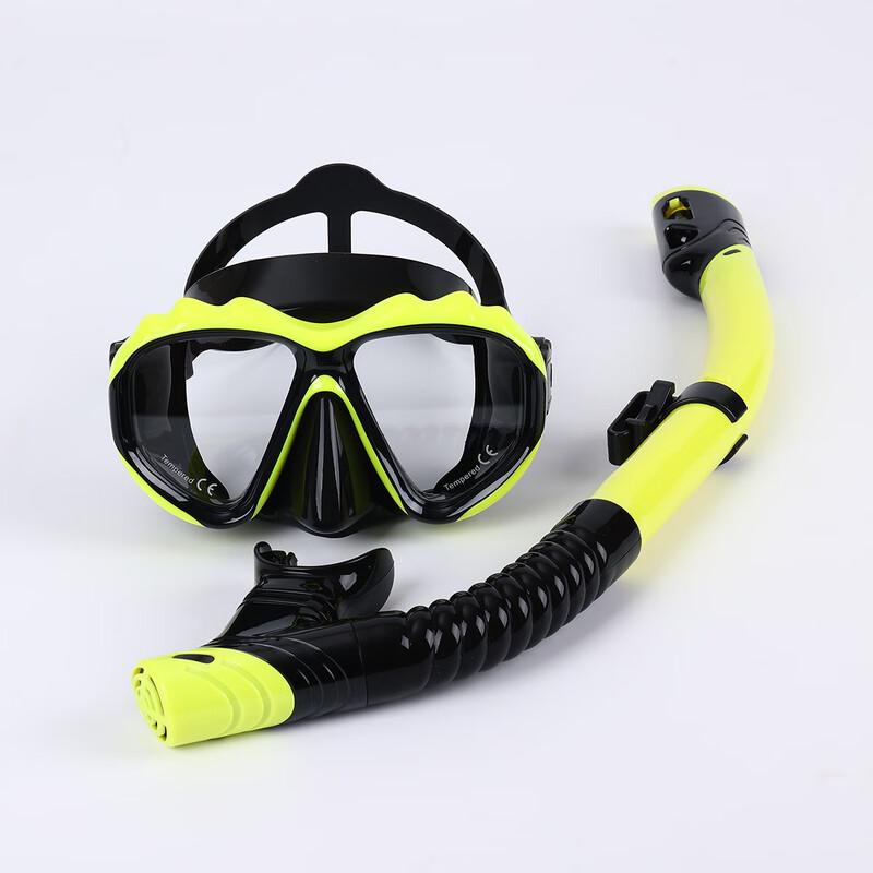 Alliance Messenger Adult Diving Mask & Full Dry Snorkel Set