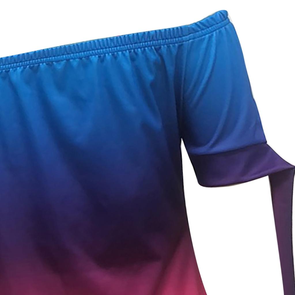 Women's Summer And Spring European And American Printing Pocket Drees