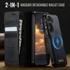 For Samsung Galaxy S24 FE Case CASEME C49 Magnetic Case RFID Blocking Detachable Wallet Leather Phone Cover