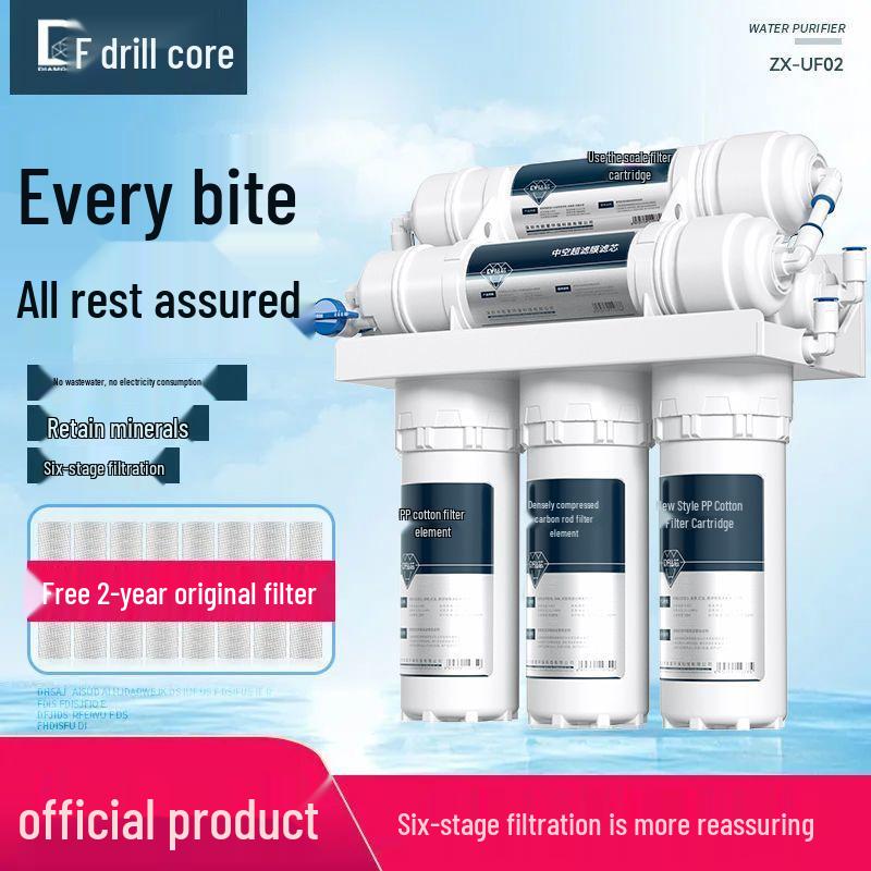 Universal Ultrafiltration Tap Water Purifier & Pre-Filter for Direct Drinking