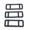4pcs 67MM Driving Recorder Fixed Bandage Strap Silicone Fit for DVR