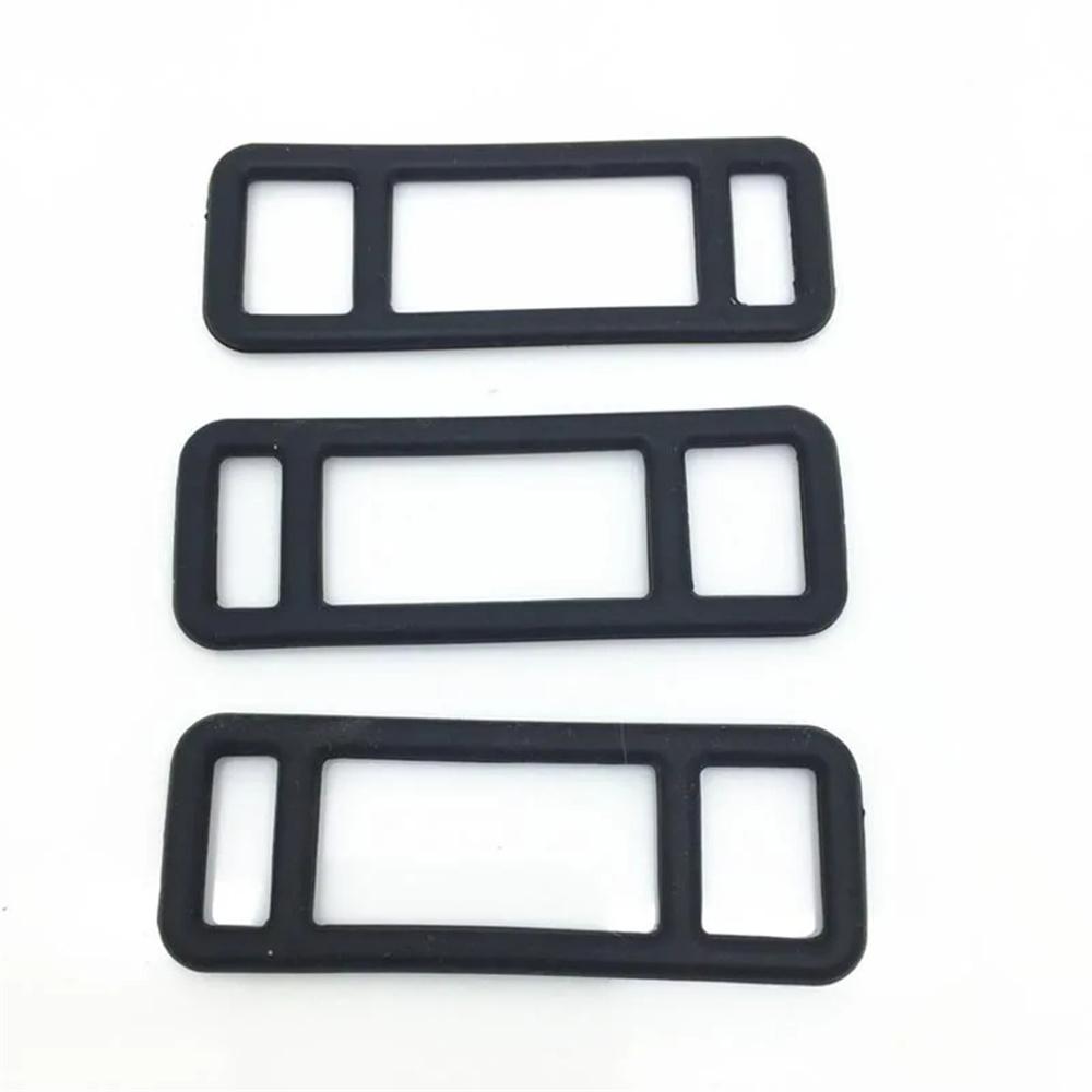 4pcs 67MM Driving Recorder Fixed Bandage Strap Silicone Fit for DVR
