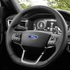 Car Steering Wheel Emblem Decals Badge Decoration For Ford Fiesta Focus 2 Mondeo Mk4 Mustang Ranger Kuga S-MAX Transit Connect AQ5