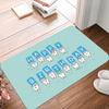 Christmas Dentist Tooth Dental Hospital Floor Mat Balcony Living Room Carpets Doormat Entrance Door Kitchen Rug Home Rugs