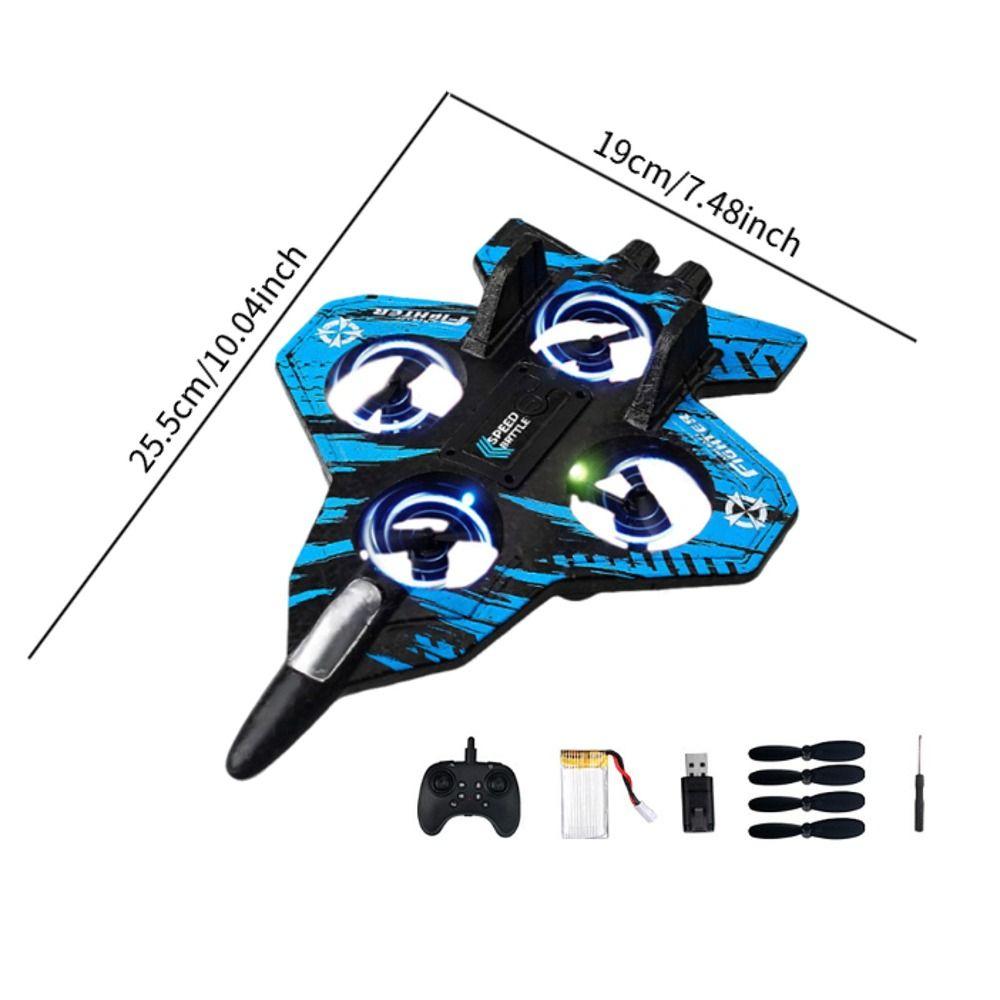 Rechargeable Four Motor Helicopter Toy Gravity Sensing RC Hobby Jet Plane  Parent-child interaction