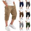 Big Boys Elastic Waist Loose Fit Cargo Pants with Multiple Pockets for Casual Wear