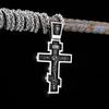 Edelstahl Jesus Kreuz Anhänger Wikinger Halskette Herren Schild Drachentöter Amulett Anhänger Nikolaus Jugend Schmuck
