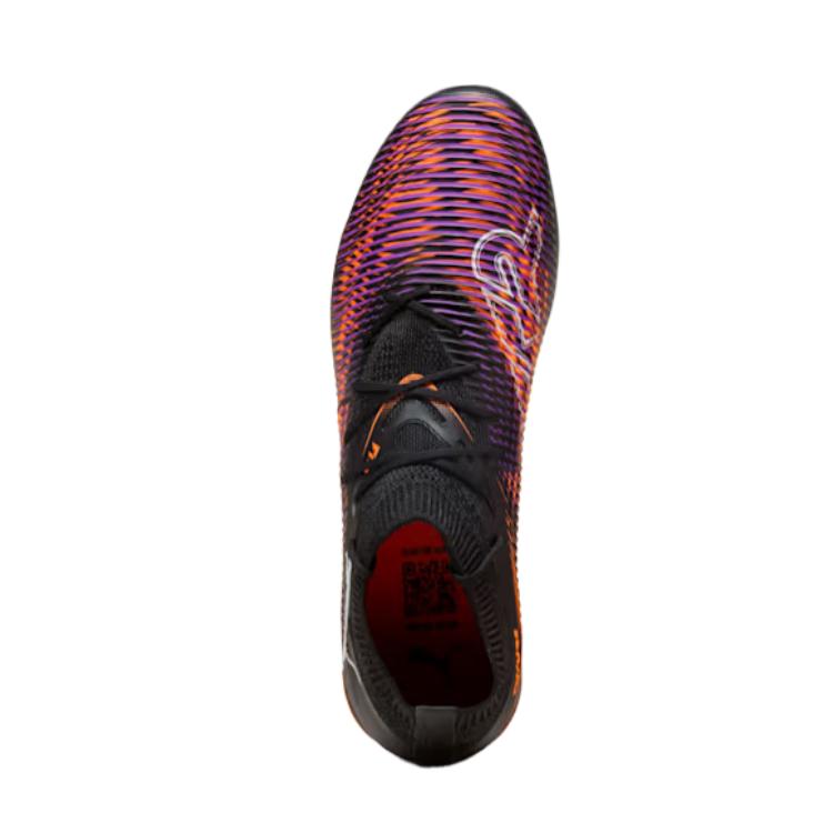 Puma Future 8 Comfortable Versatile Soccer Shoes Men Soccer Shoes Black Purple 108140-01